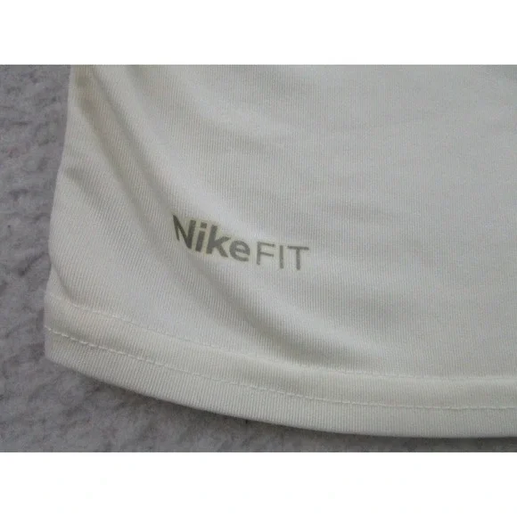 Nike Pro Fit Dry T Shirt‎ Mens XL White Short Sleeve Performance Training Active